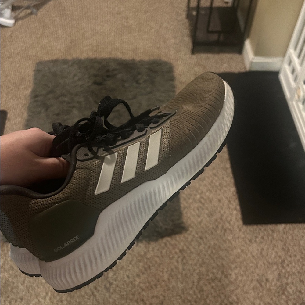 Adidas Men's Khaki Athletic Shoes